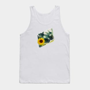 Spring Musings - Sunflower 2 Tank Top